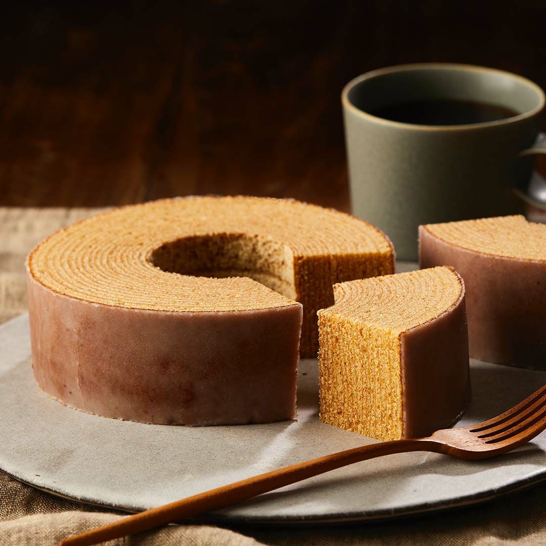 バームクーヘン NO BAUM NO LIFE】3,806 #橘香堂 さんの #倉敷バームクーヘン カット