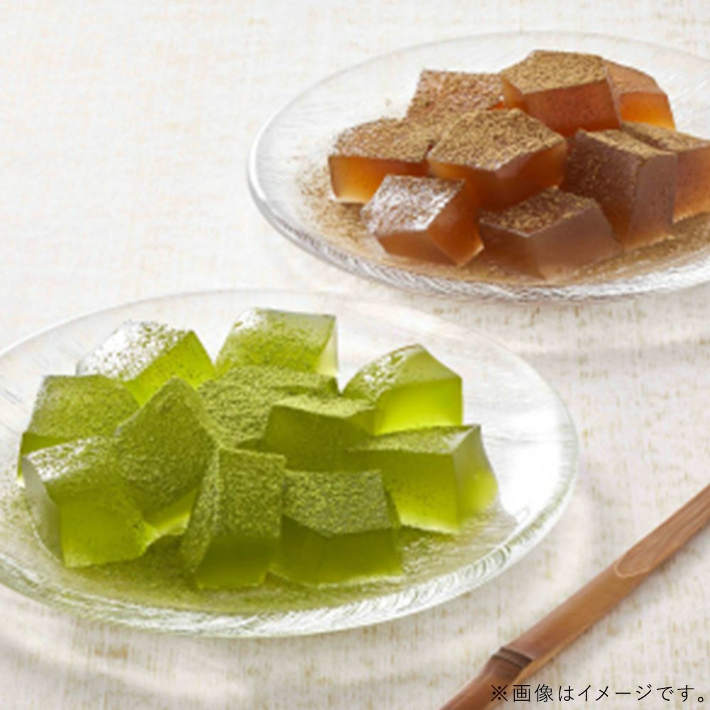Hitotoe宇治茶わらび餅　-抹茶とほうじ茶- 6号01