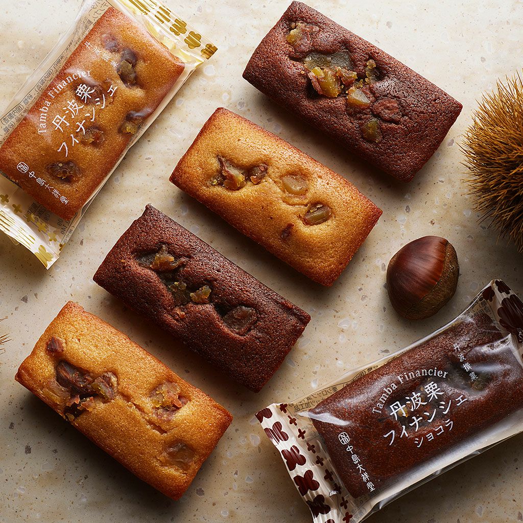 丹波栗フィナンシェ 4個入【丹波栗フィナンシェ】の商品ページ | 中島