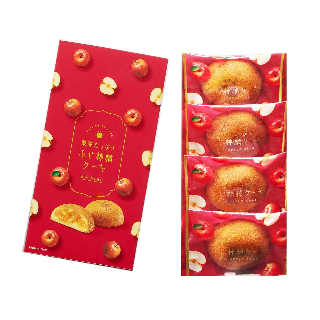 果実たっぷり ふじ林檎ケーキ 4号01