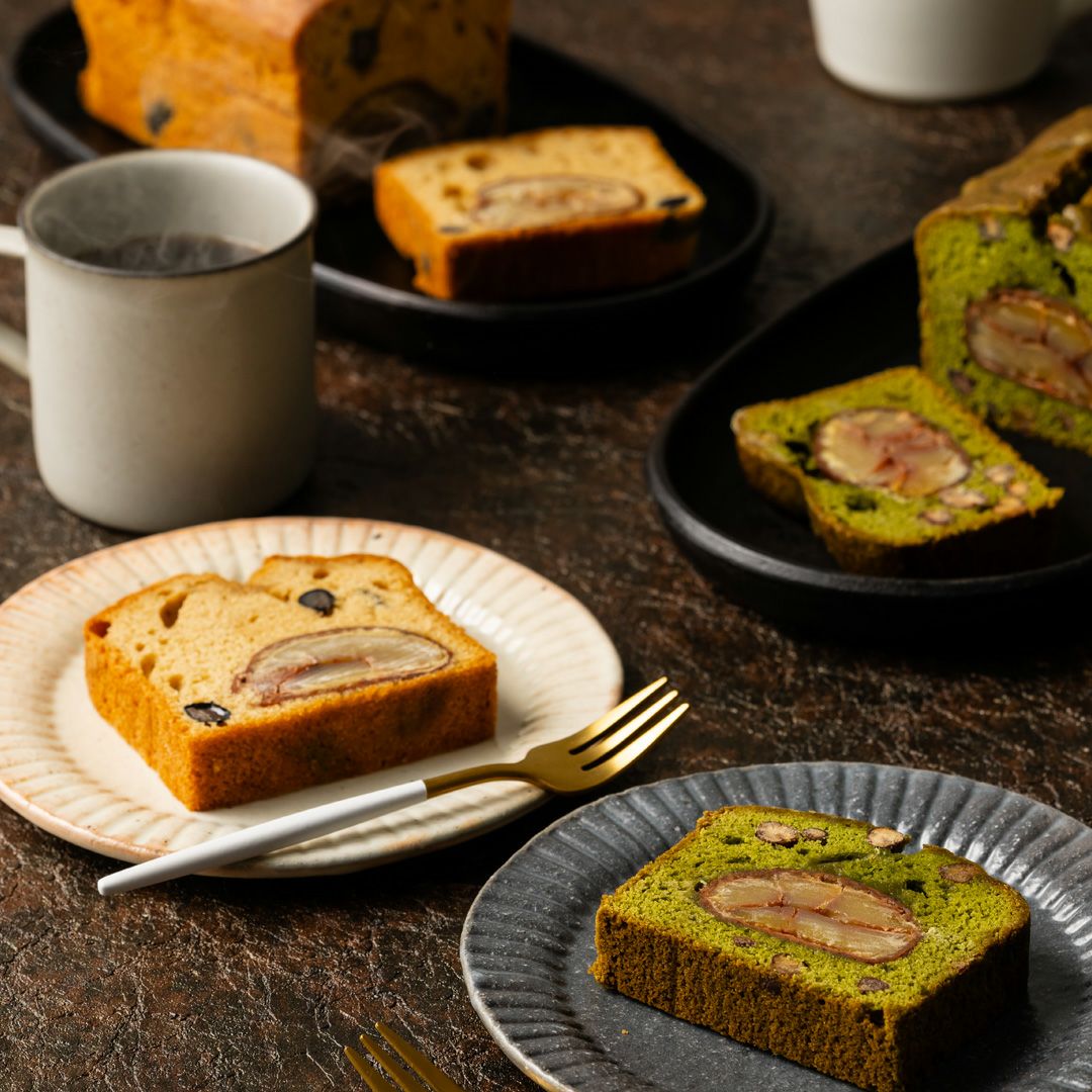 丹波栗と丹波大納言小豆の宇治抹茶パウンドケーキ03