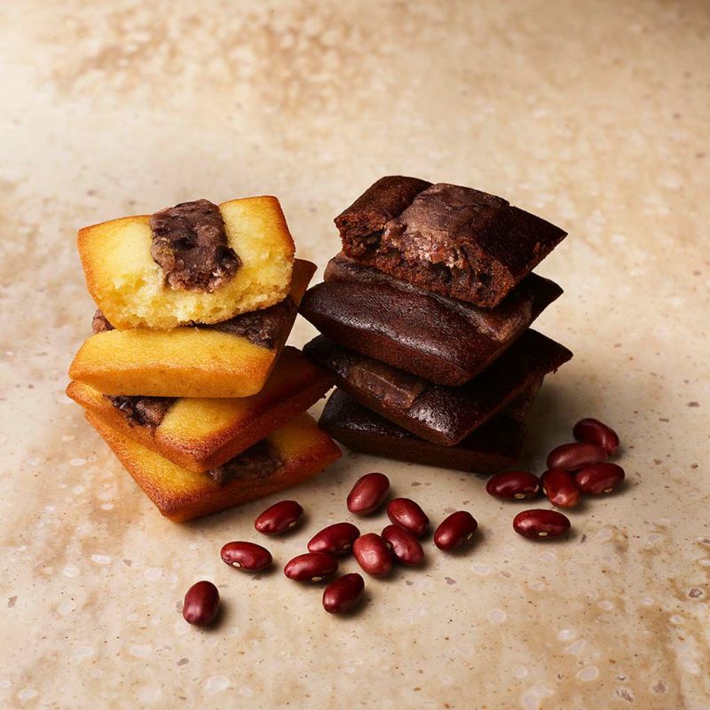 丹波大納言小豆 あんバターケーキ ショコラアソート 12個入