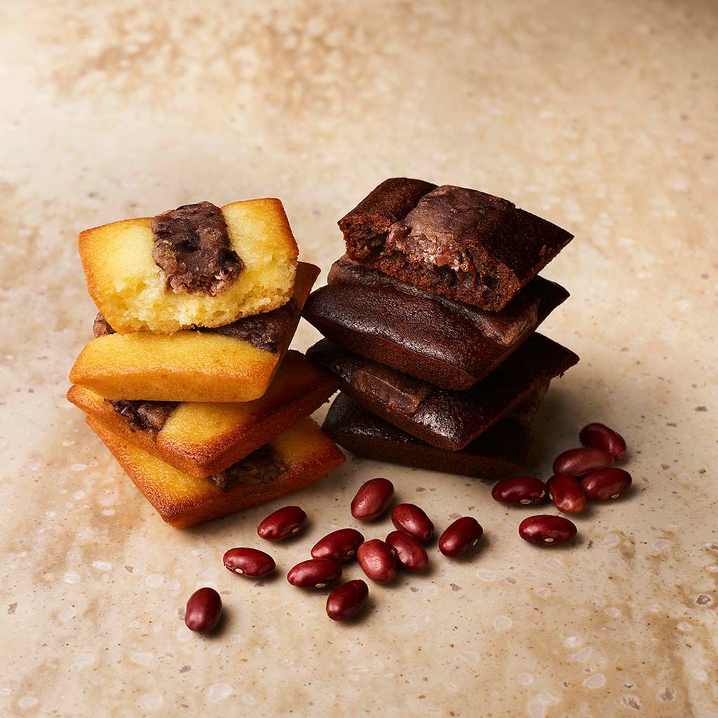 丹波大納言小豆 あんバターケーキ ショコラアソート 12個入