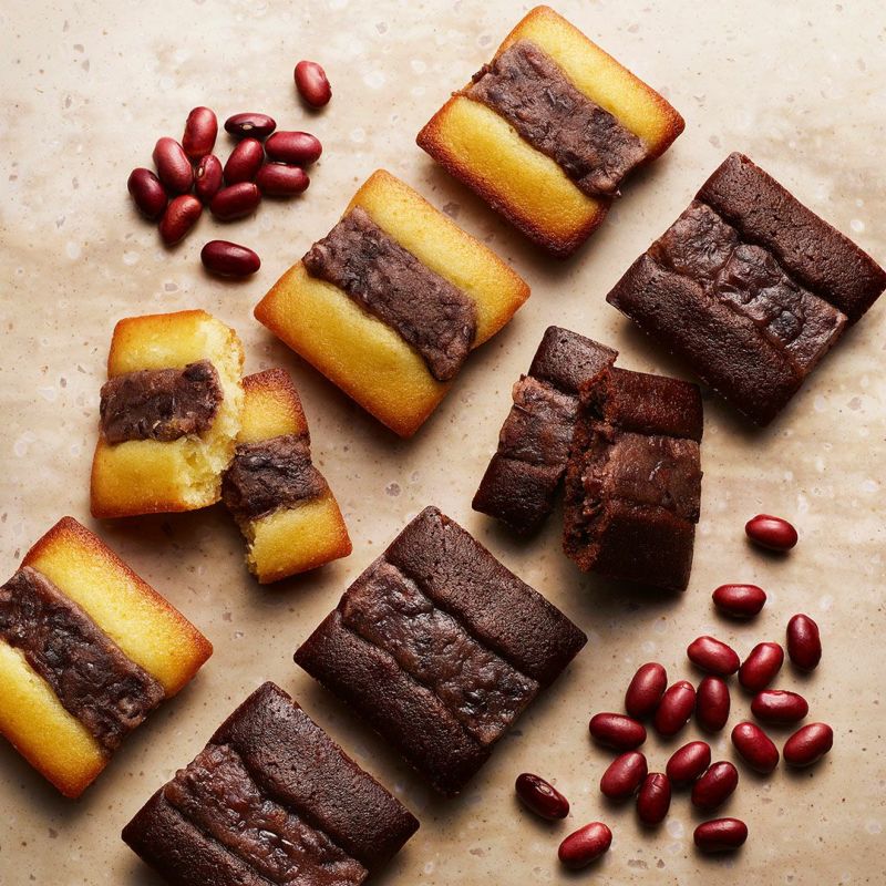 丹波大納言小豆 あんバターケーキ ショコラアソート 12個入