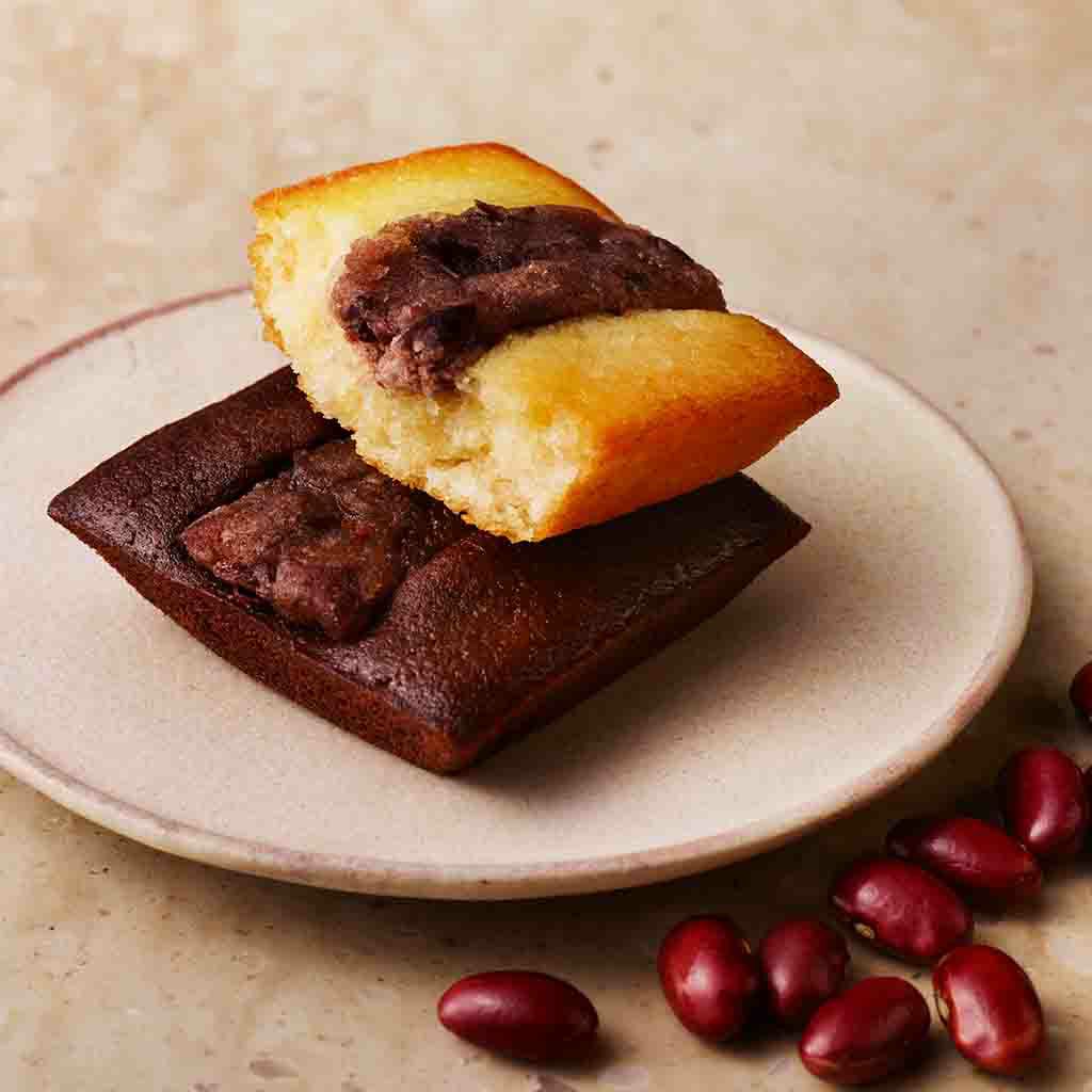 丹波大納言小豆 あんバターケーキ ショコラアソート 12個入