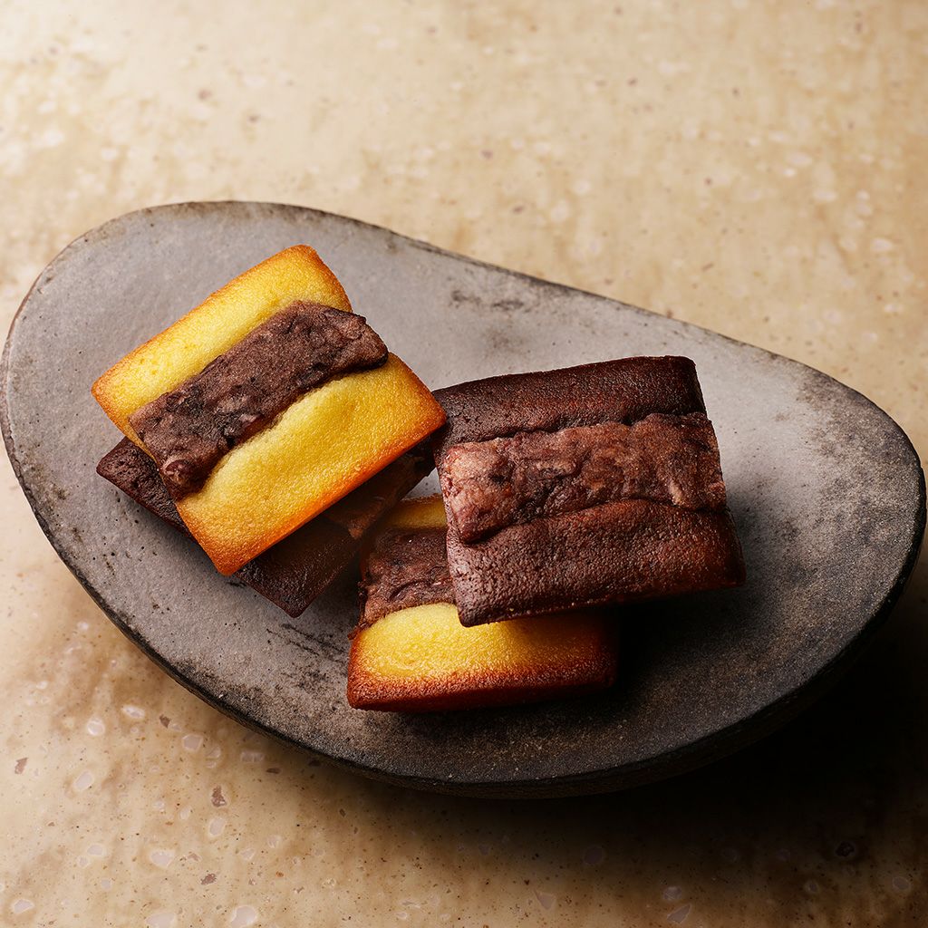 丹波大納言小豆 あんバターケーキ ショコラアソート 12個入